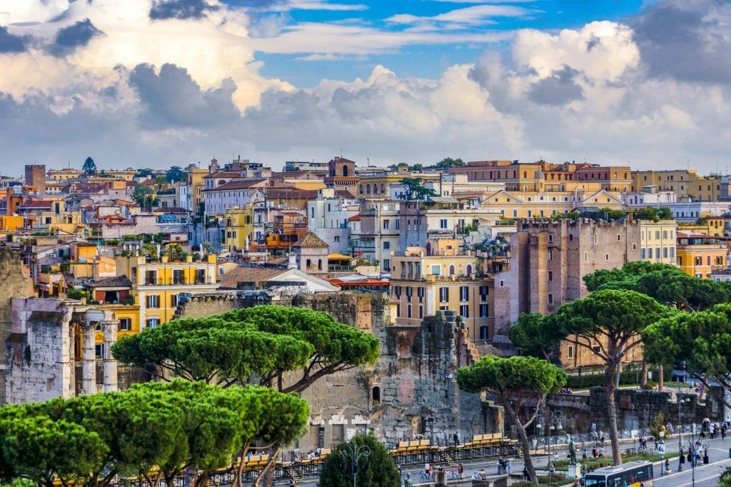 Trasloco a Roma ultimato con una vista sulla cittá