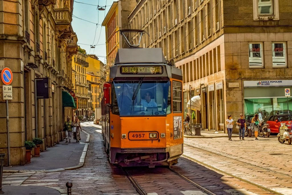 Mezzi di trassporto a milano